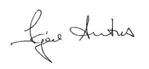 Kjell's signature.