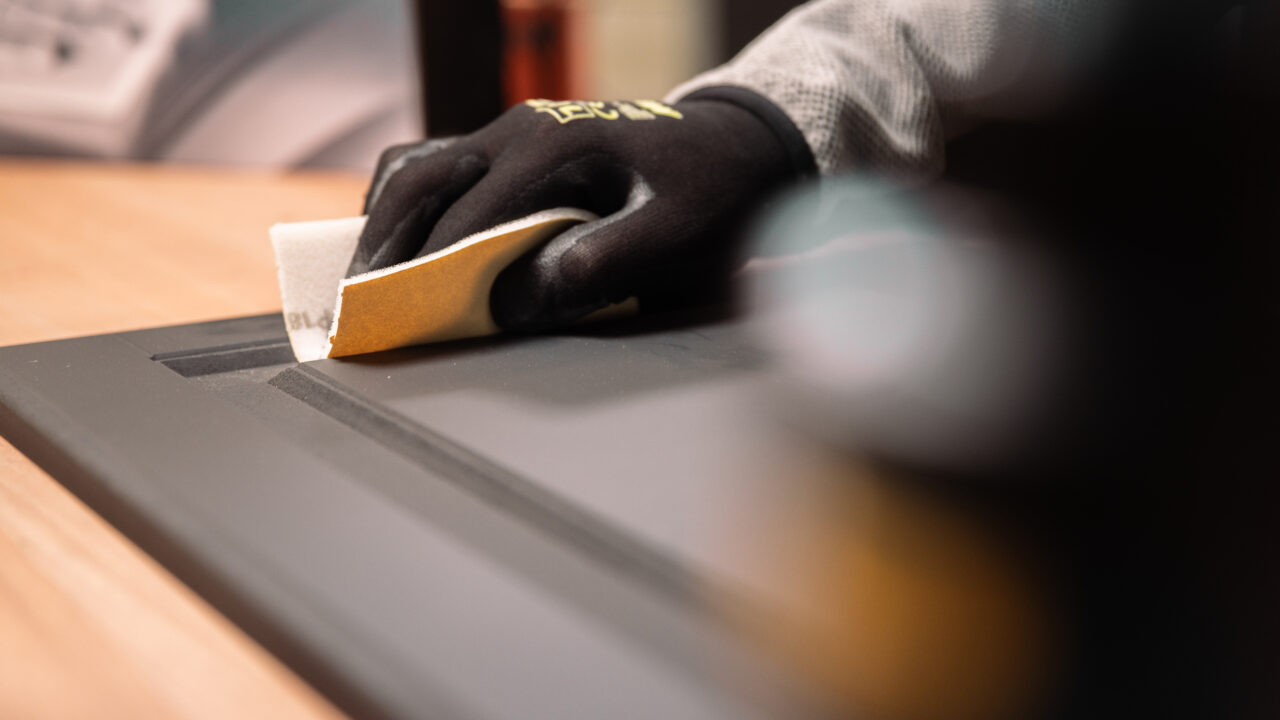 Goldflex Soft sanding.