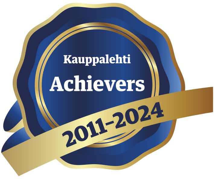 Kauppalehti Achivers 2022-2024 logo.